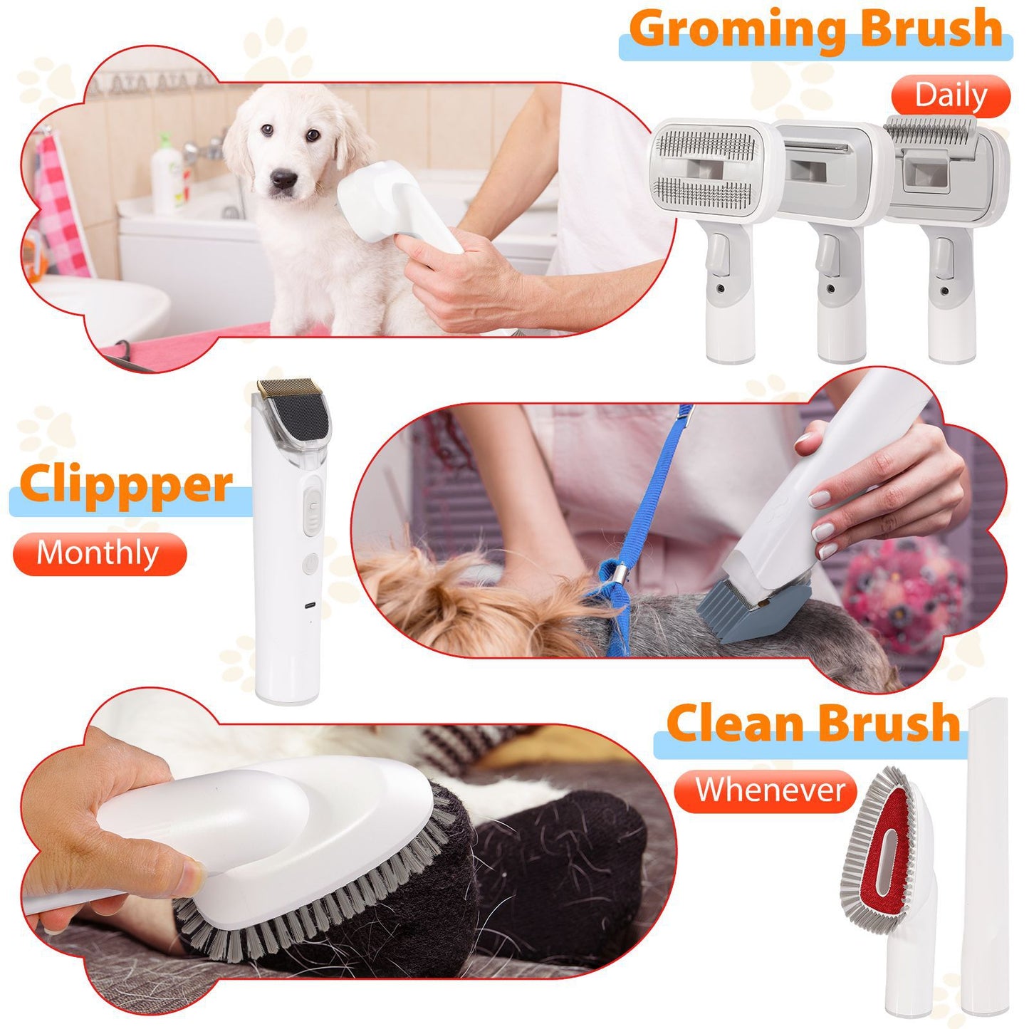 Pet Care Nest All-in-One Grooming & Vacuum System